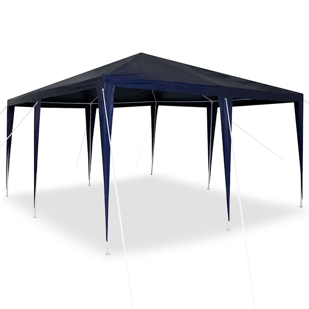 Party Tent Blue 400 X 400 X 266 Cm Polyethylene and Steel
