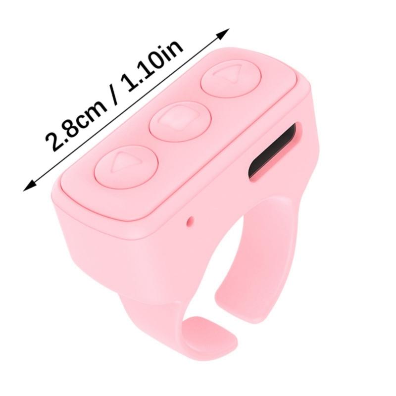 Handheld Video Recording Remote For Short Films Innovative Scrolling Rings Lightweight Design Support Fast Charging