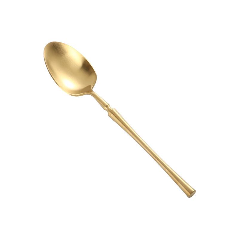 DX304 Stainless Steel  Small Waist  Dessert Spoon