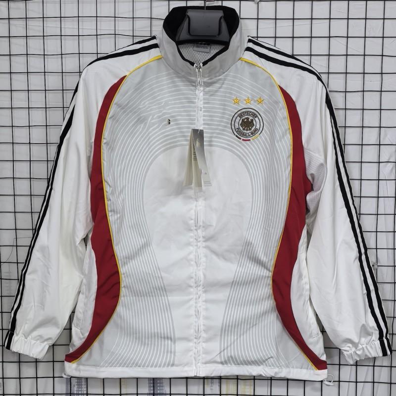 Unisex Long Windbreaker Jacket Retro Sport Coat Football Training Outdoor Casual Wear Fall Winter