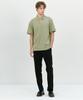 BASIC HOUSE Tr Spandex Loose Tapered Hidden Banding Slacks Lzpt3102