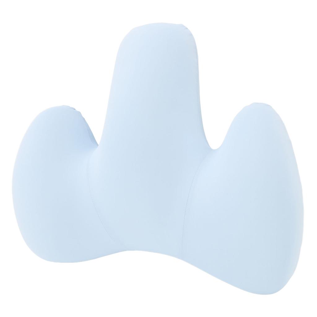 Back Support Cushion Memory Foam Breathable Fabric Ergonomic Back Pillow for Office Chair Car