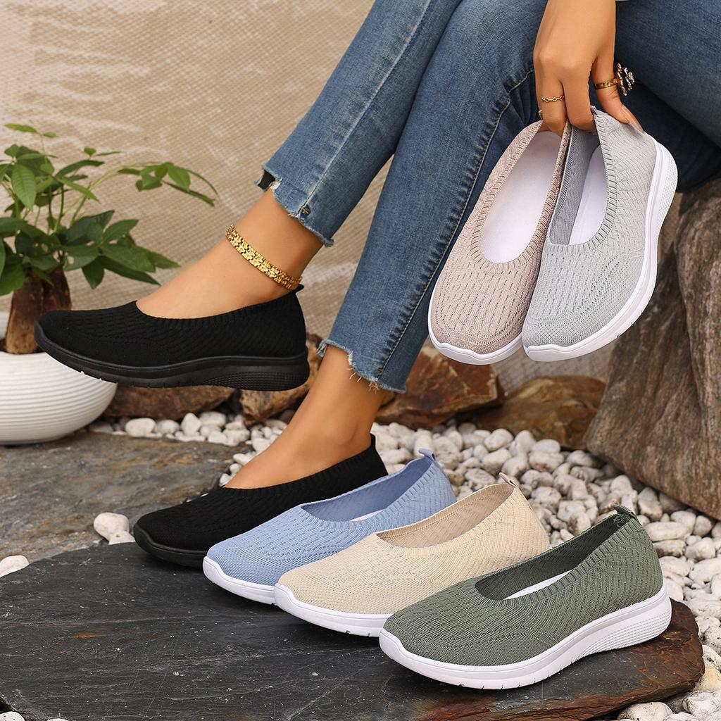 Shoes Women's Shoes Versatile Spring and Autumn New Shallow Mouth One Pedal Women's Casual Shoes Large Size Women's Shoes
