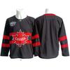 Vintage Ice Hockey Jersey Canada Team Retro Embroidered Practice Shirt Mens Cotton Blend Sportswear Training Fan Wear