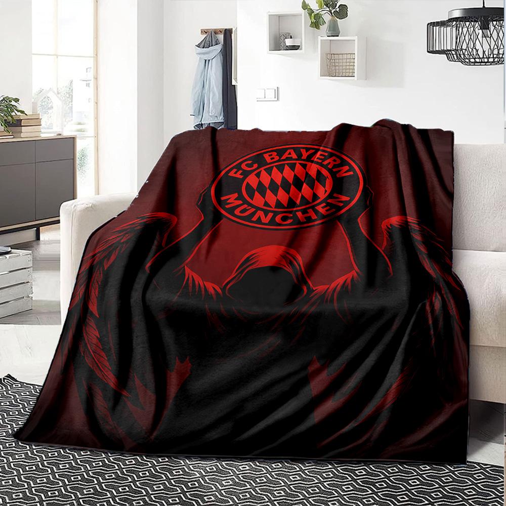 Bayern München Roem Deken Comfortabel Perfect voor Beddengoed Bed Zeezijde Vier Seizoenen Multifunctioneel Moderne Stijl