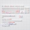 152 Taste Roz Taste PBT Sublimate Profil Cherry Taste Se Potrivesc Tastatură Mecanică Switch Cherry Mx 61/64/87/104/108