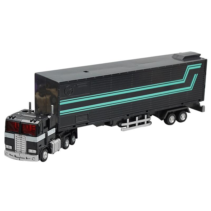 Transformation Action Figure Toy Op Commander Dark Black Version Model 12cm Abs Ko Mpp10b Deformation Car Robot Figma