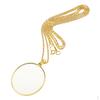 Magnifying Necklace Chain Reading Loupe Pendant 6X