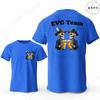 Französische Herren EVG Team Team Marié Passende T-Shirts Junggesellenabschied Bräutigam Squad Totenkopf Bier Toast Grafik Passende Freizeit-T-Shirts