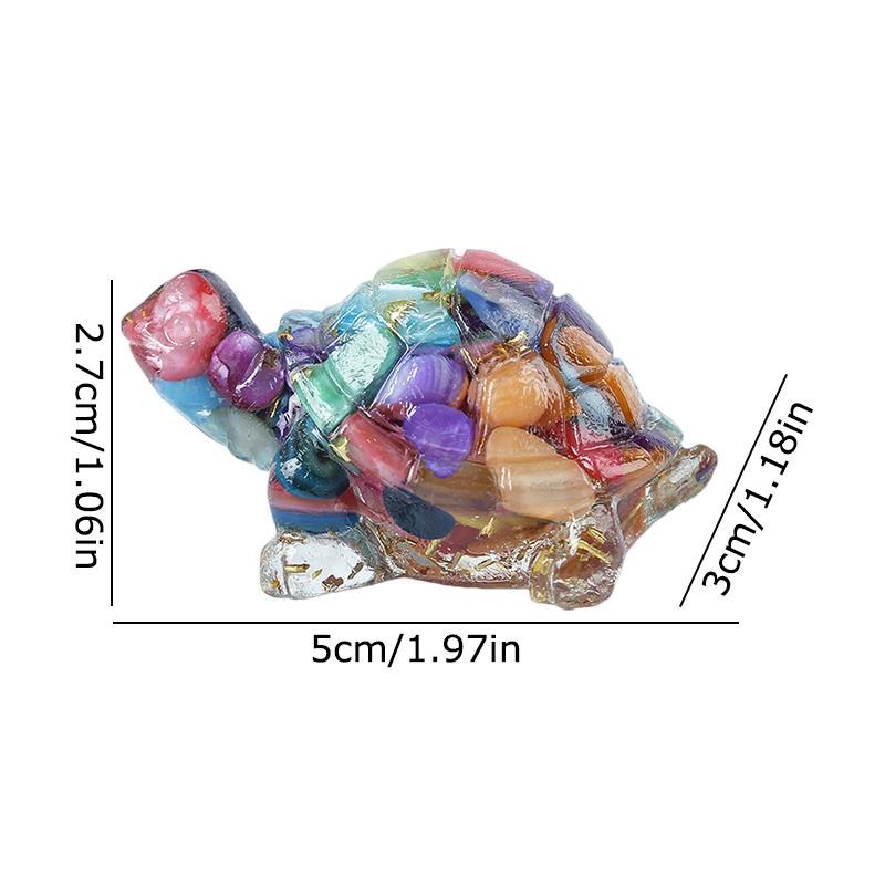 1PC Simulated Turtles Table Ornaments Mini Party Decorations Collectible Figurines Craft Colorful Home Multiple Options Available