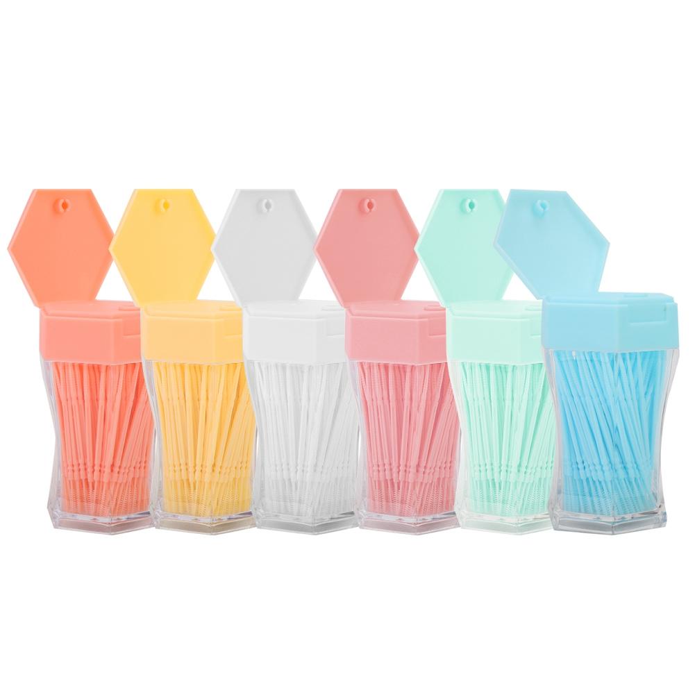 200pcs Double Head Toothpick Household Cleaning Tartar Removal Toothpick