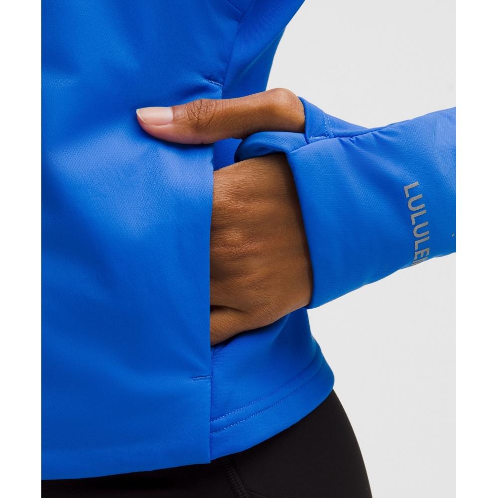 Lululemon Push Your Pace Jacket Pipe Dream Blue