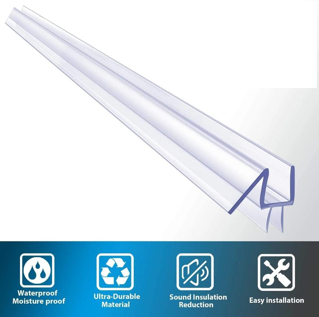 Bottom Seal Seals Bathroom Toilet Glass Sweep Keep Area Dry 39 Inch Long Constancy In Function Easy To Install