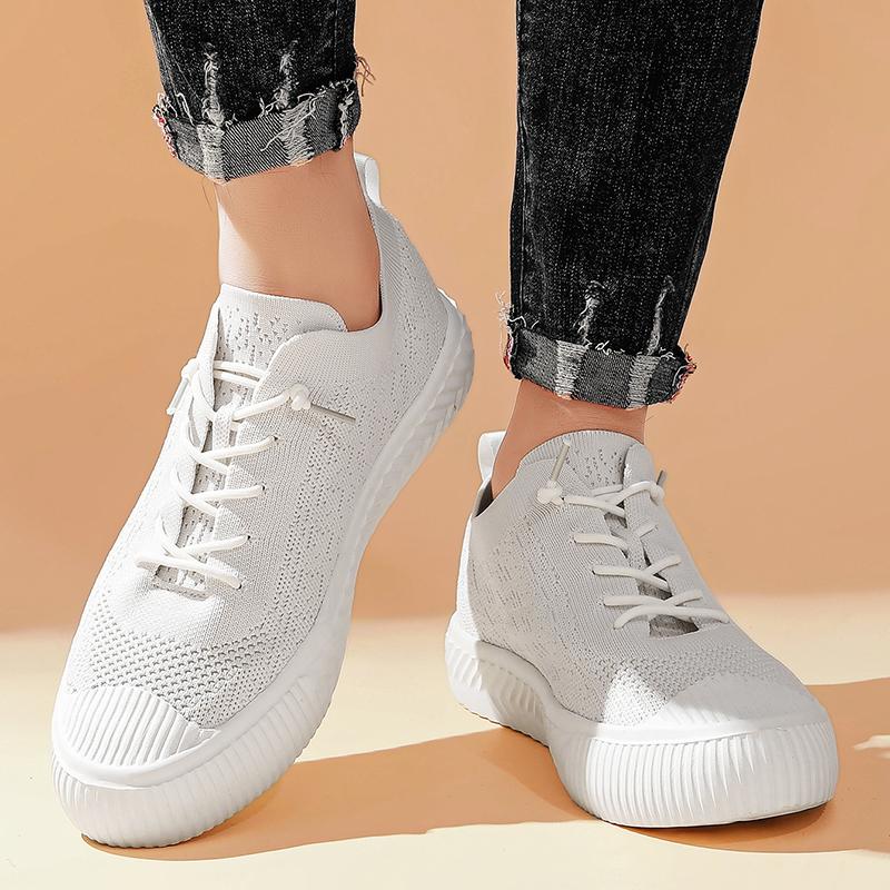 Fashion New Men's Casual Shoes Man Flat Classic White Sneakers Male Breathable Non-slip New Casual Korean Running Shoes Women 2025