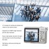 4K Digital Camera 48MP 2.7in LCD Display 8x Zoom Anti Shake   Camera for Photography Continuous Shooting