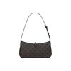 Celine Triomphe Tina Logo Print Zipper Closure Lambskin Shoulder Bag Women Shoulder Bag Black 123052DQW-38NO