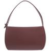 Used AUTHENTIC CARTIER Cabochon Hand Bag Bordeaux Leather