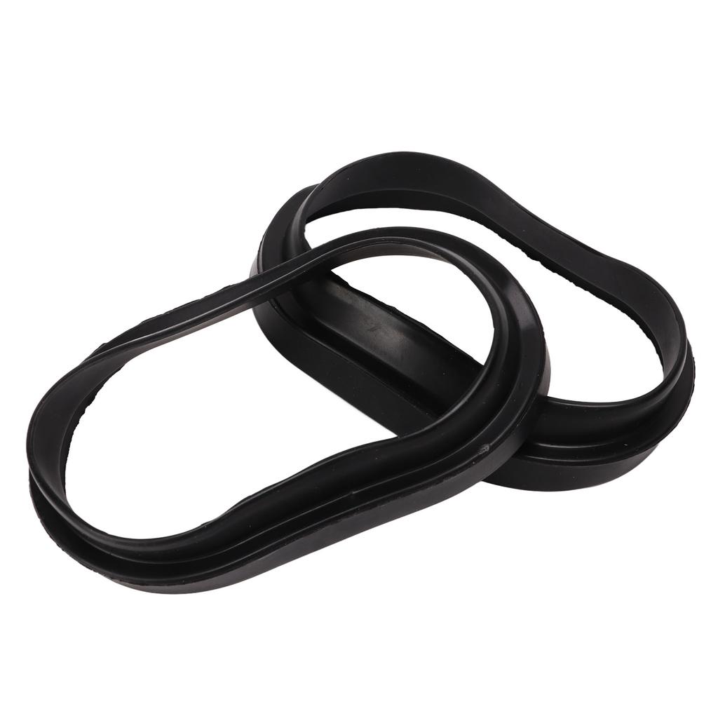 2 Pcs Air Intake Tube Duct Rubber Boot Inlet Pipe Seal Replacement for Suzuki GSXR 600 750 1000