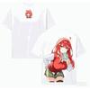 Die Quintessentiellen Quintuplets Baumwoll-T-Shirt Ganzjahreskleidung Hohe Qualität Persönlichkeit Kleidung Große Größen Unisex Neues Modell Gewaschen Vintage Locker