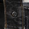 Levi's 80. léta 503-0259 Zúžené džínové kalhoty w29 Černá série Pánské Použité