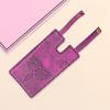 Western Boot Wallet for Women Handcrafted Credit Card Holder Portable Faux Leather Purse with Snap Straps for Rodeo Nights Country Concerts