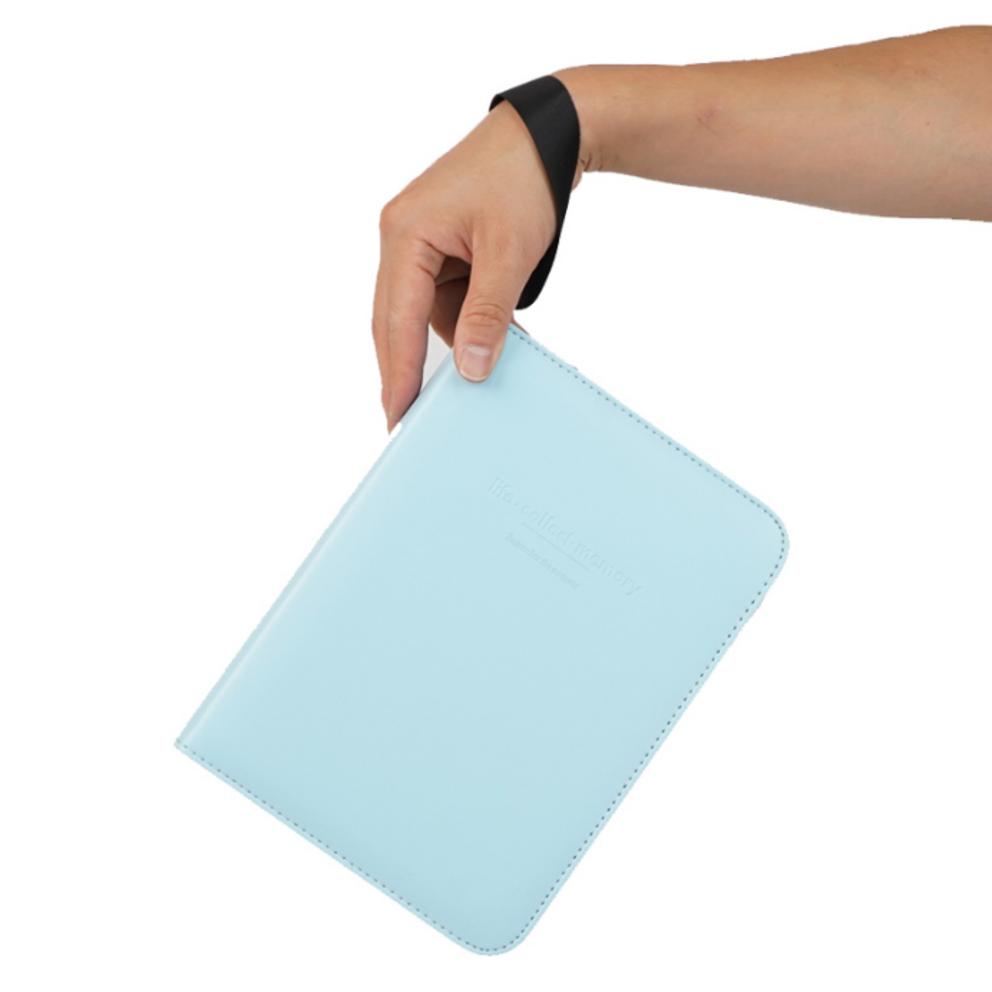 Briefpapier-Album mit weißen Papierkarten