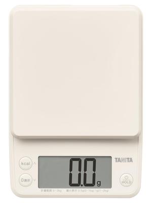 Tanita Cooking Scale Ivory Units Calorie Mode HOLD Mode Kitchen Scale Cooking Digital KJ-221 0.5g