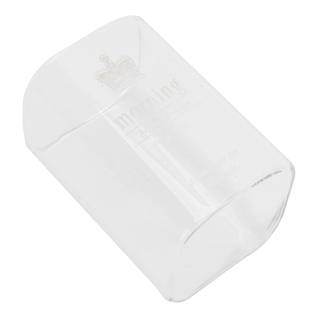 Square Glass Water Cup 240ml HeatResistant Beverage Drinking Mug Kitchen Drinkwares