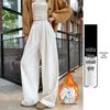Women's Tencel Ice Silk High-Waist Summer Jeans - 2025 New, Thin, Straight, Elastic Waist, Narrow & Wide Leg Options