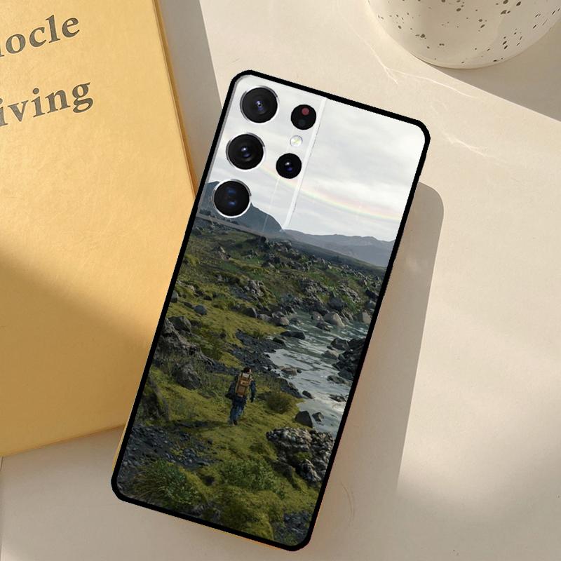 Spiel Death Stranding Handyhülle Für Samsung Galaxy S25 S20 S21 S22 S23 S24 Ultra S9 S10 Plus S24 FE Abdeckung Schale