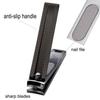 Liangery Nail Premium Super Nail For Nail Stainless For For Hands and Unisex Clippers, Quality, Sharp, File, Nippers, Feet, Anti-Slip Clippers, Steel,