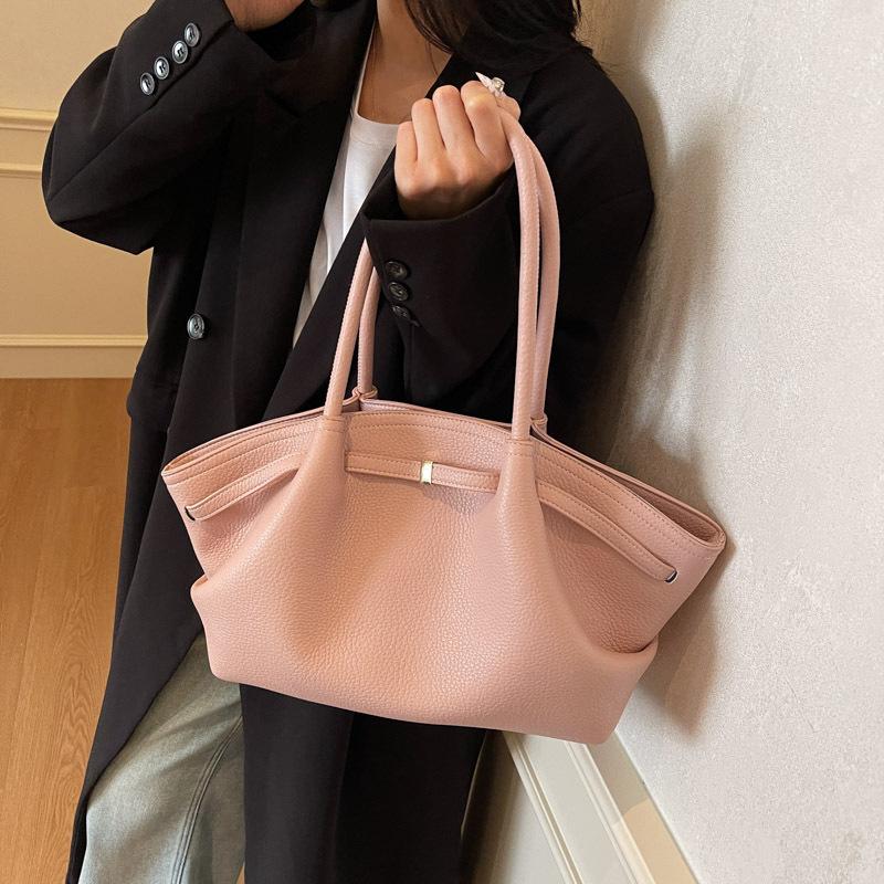 Underarm Bag - Retro Fashion Tote Bag with Large Capacity and Single Shoulder Strap for Women Casually