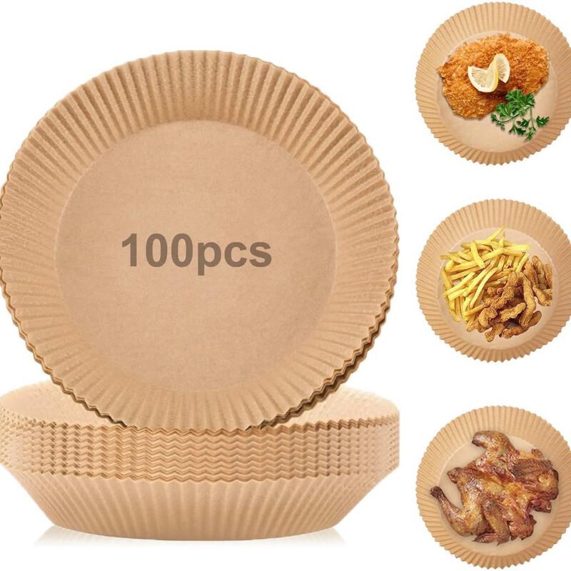 

ZISIZ Round Air Fryer Disposable Paper Liners