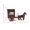 Yuantong Medieval Carriage Transport, Prisoner Car, Three Kingdoms Villain Qin Chariot, Small Particle Building Block