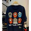 2026 Summer South Park Funny T Shirt Anime Print Crew Neck Short Sleeve T-Shirt Men Women Cotton Tops Tee Oversized Clothing