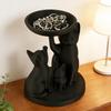 Black Cat Jewelry Tray, Desktop Jewelry Storage Tray, Decorative Items For Home Desktop Decoration & Storage Makeup Storage