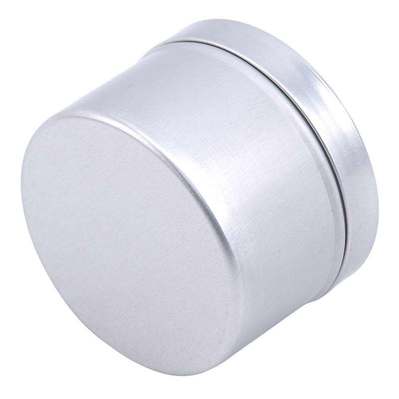 

50*35mm 3color Circular Aluminums Jar Tea Ointment Powder Bait Cosmetic Sealed Metal High-grade Box Refillable Containers
