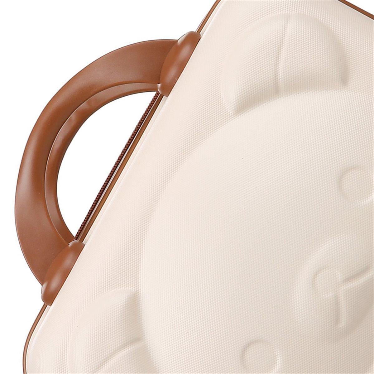 

Celebrity Fashion Souvenir Teddy Bear Handheld Storage Makeup Case Portable Zipper Password Lock Material A China Mainland