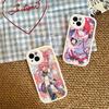 Popular Virtual Singer Kasane Teto Anime Phone Case Hard Leather For IPhone 16 15 14 13 12 Mini 11 14 Pro Max Xs X Xr 7 8 Plus
