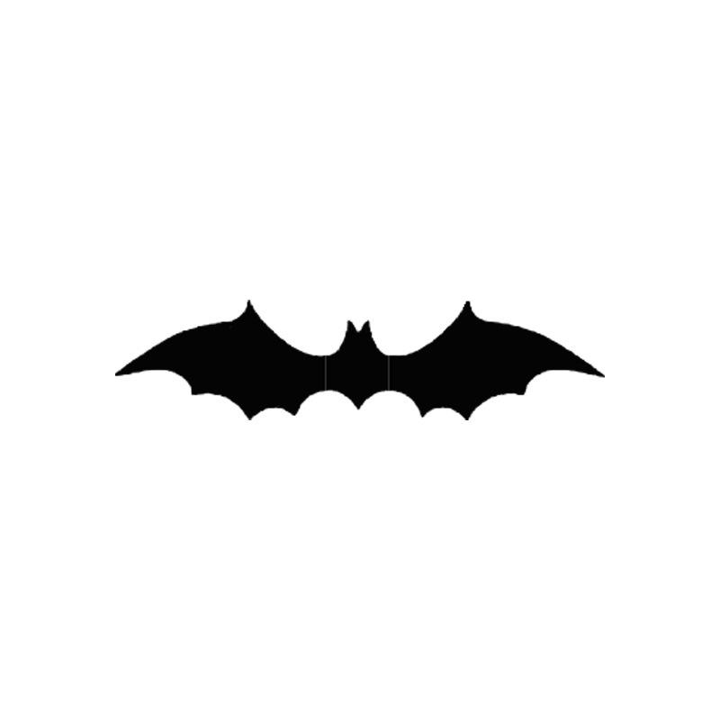 3D Bat Wall Decals PVC Halloween Decorations Spooky Stickers Removable Waterproof for Home Window Party Supplies