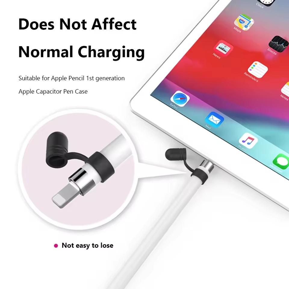 Replacement Pen Cap For iPad Pencil 1st Soft Silicone Protective Case Sleeve Anti Loss Caps Holder For iPencil Accessories