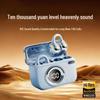 T25 Retro Camera-Style Wireless Earbuds: High Sound Quality, Digital Display, Extended Battery Life