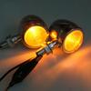2pcs Motorcycle Turn Signal Lights LED Tail Light Fog Light for Motorcycle Turn Daytime Motorcycle Running Lights for Rear Head