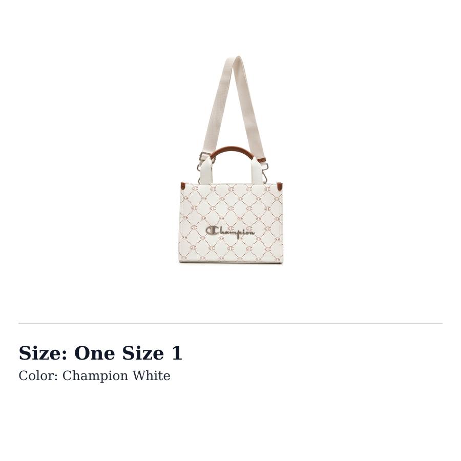 Champion Artificial Leather Handbag Regular Unisex Multicolor U6AACPU91 One Size 1 белый