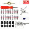 Car Bicycle Slotted Handle Tire Valve Stem Core Remover Screwdriver Tire Repair Install Tool Kit Auto Motorcycle Accessories