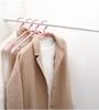 5pcs/set High Quality  Plastic Hangers for Hanging Clothes Adult Clothes Racks Home Seamless Non-sli