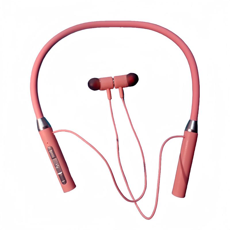 K58 Neckband Bluetooth Sports Headset, Dual-Ear Stereo, Magnetic In-Ear, Wireless Charging