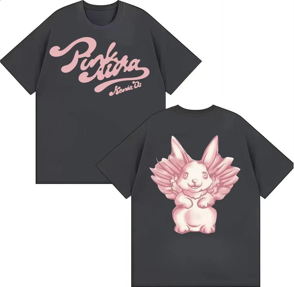 Unisex Women Aesthetic Tee Singer Kenia Os Tshrit Harajuku Pop Music Merch T-shrits Casual Fashion Comfort Hip Hop Clothing Unisex