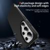 Anti-Scratch Carbon Fiber Texture Case for Samsung Galaxy S26 Ultra S25 Plus S24 S23 Ultra Comfortable Phone Cover Funda