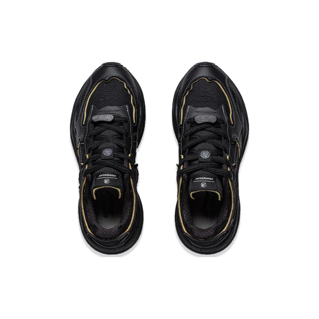 Li Ning CF Origin 2 Slip Resistant Abrasion Resistant Casual Shoes Women's Black AGCT324-1